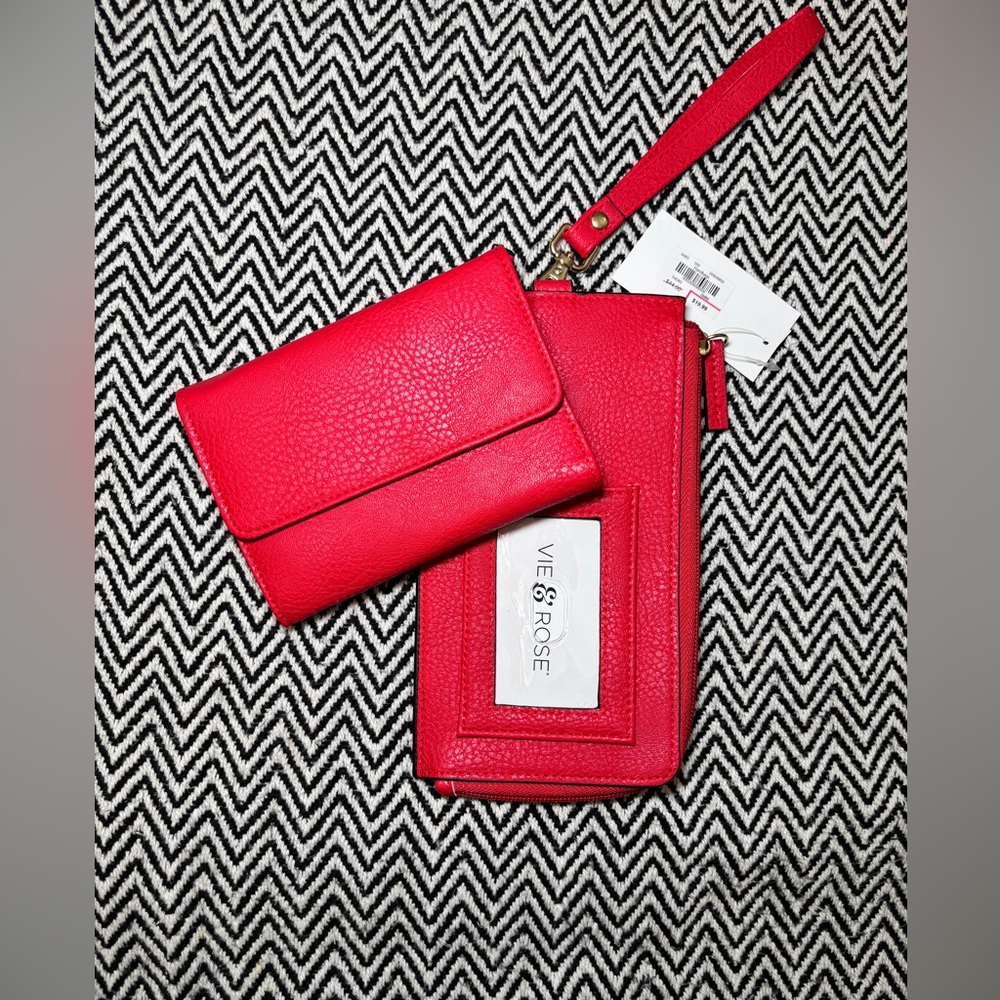 Red Wallet | Red Card Holder | NWT
